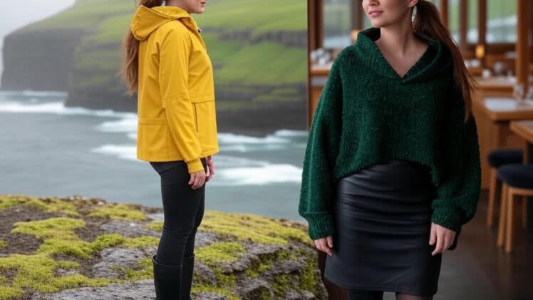 Wyspy Owcze w czerwcu – Styl na klify i kolację w Torshavn: Jak ubierać się na każdą okazję!