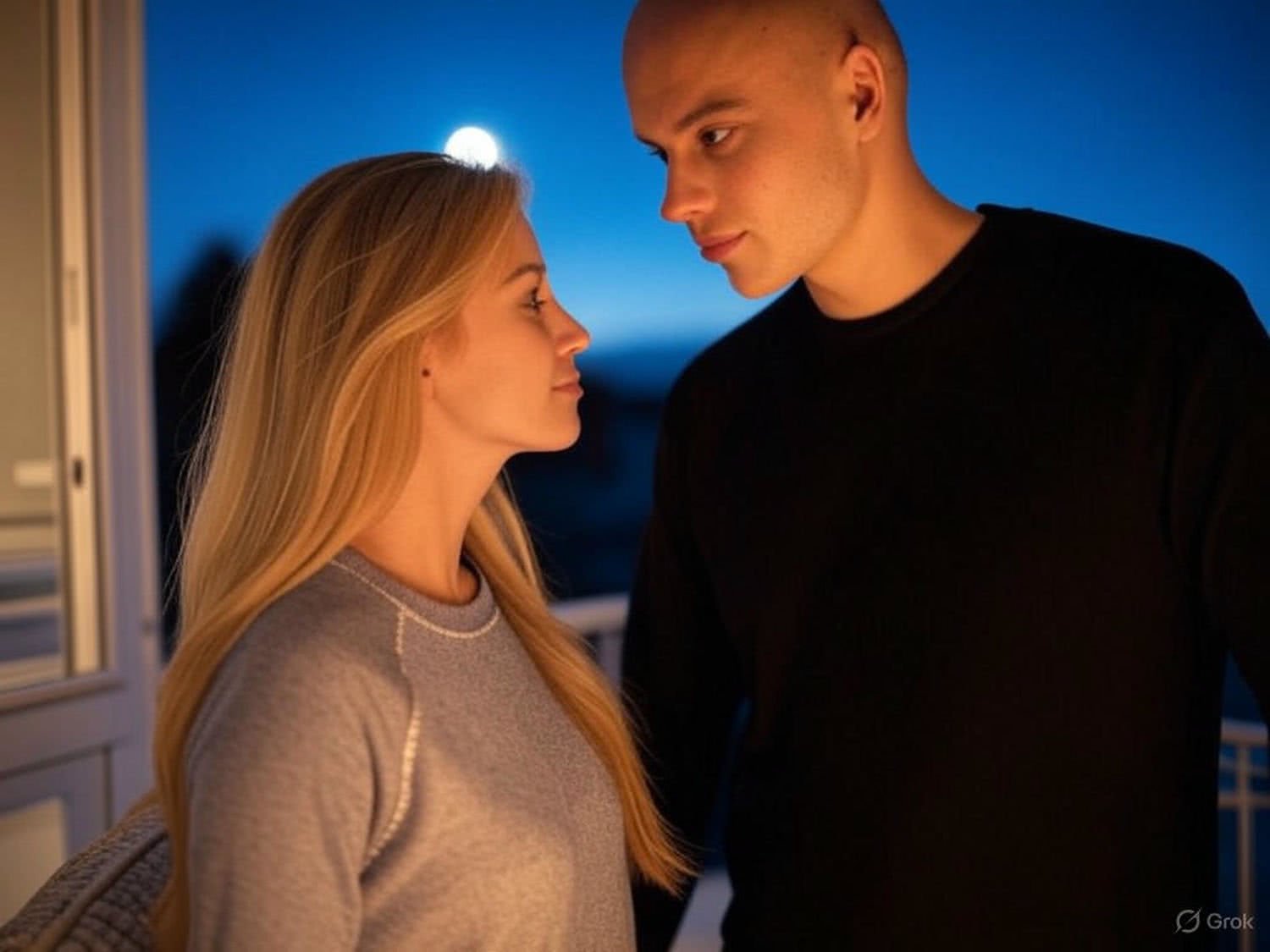 Łysa Głowa w Blasku Księżyca: Historia Surowej Męskości (opowiadanie)