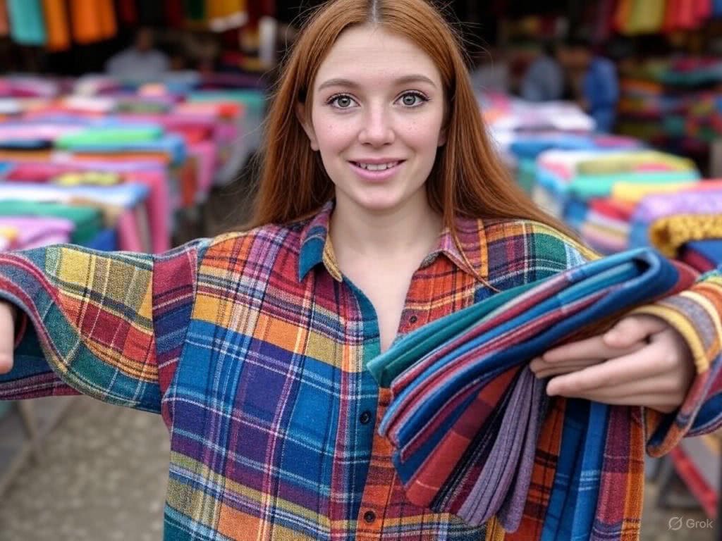 Flanela w stylu patchwork – Sztuka łączenia