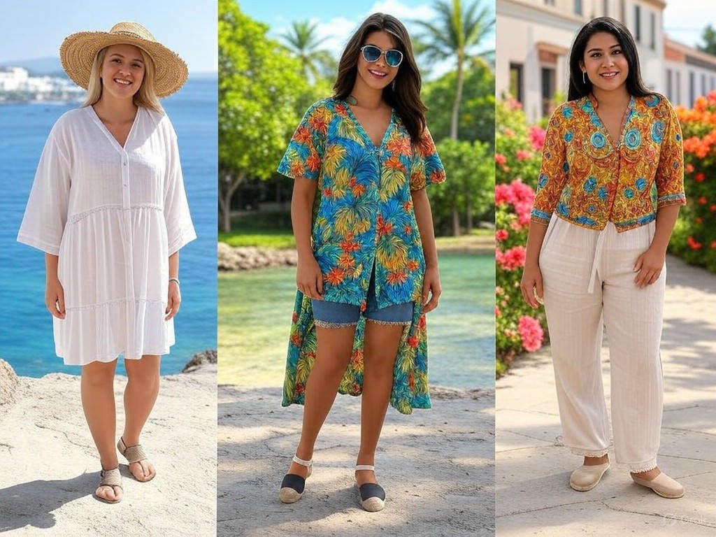 Letnie inspiracje z podróży – Stylizacje z różnych zakątków świata: Przegląd letnich trendów inspirowanych kulturami, np. greckie tuniki, hawajskie wzory czy hiszpańskie espadryle