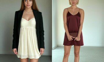 Satynowa slip dress – Minimalizm z nutą luksusu. Jak stylizować satynowe sukienki – z marynarką na dzień lub biżuterią na wieczór – dla prostego, ale glamour looku