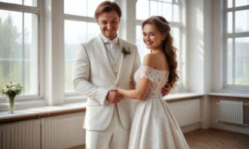 Czy pan młody może zobaczyć suknię ślubną przed ślubem? Przesądy i tradycje, które warto znać