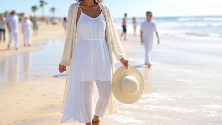 Białe ubrania na lato – Jak utrzymać je w czystości. Porady dotyczące noszenia bieli (np. sukienki, koszule) i dbania o nie w sezonie letnim