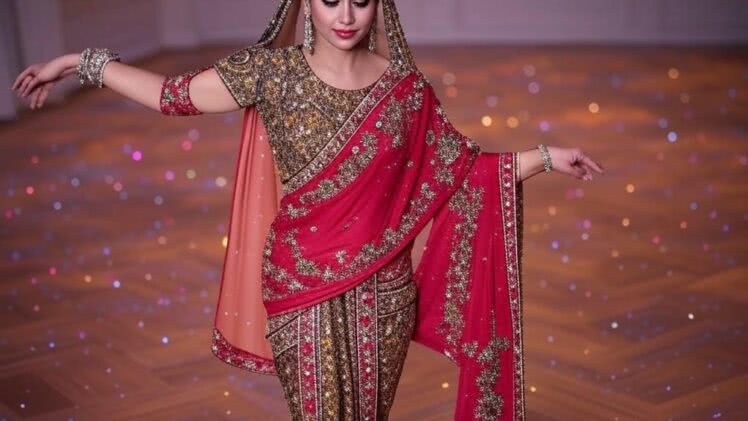 Bollywoodzki glamour w strojach tanecznych