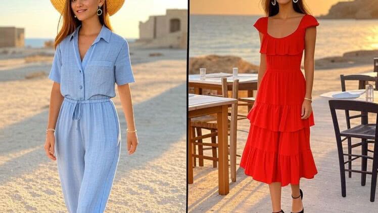 Cypr i Pafos – Ruiny za dnia i wieczór w porcie: Moda na każdą okazję