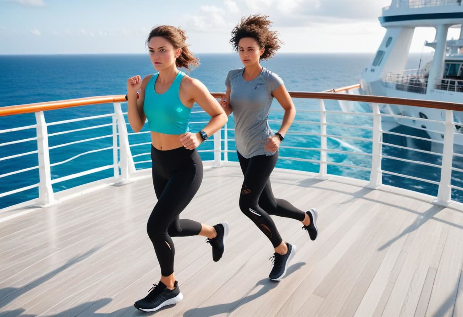 Poranny jogging na pokładzie statku wycieczkowego – jak się ubrać, by czuć się komfortowo i stylowo