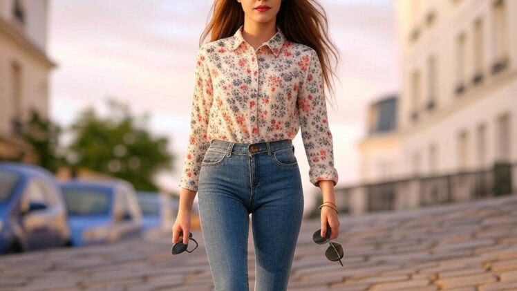 Flanela w kwiaty – Romantyzm z pazurem