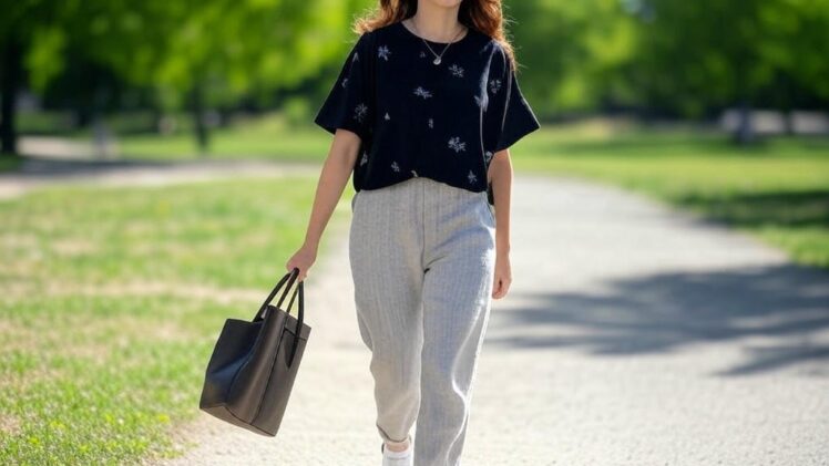 Sportowy szyk latem – Jak połączyć wygodę z elegancją. Pomysły na outfity z sneakersami, lnianymi spodniami i oversizowymi t-shirtami na ciepłe dni