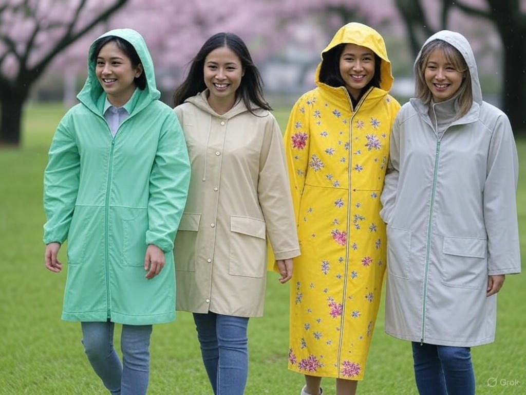 Wiosenne Płaszcze Przeciwdeszczowe – Modne i Funkcjonalne Modele, Które Pokochasz! Przegląd Stylowych Płaszczy na Deszcz, Od Pastelowych Park do Klasycznych Trenczy Idealnych na Chłodną Wiosnę