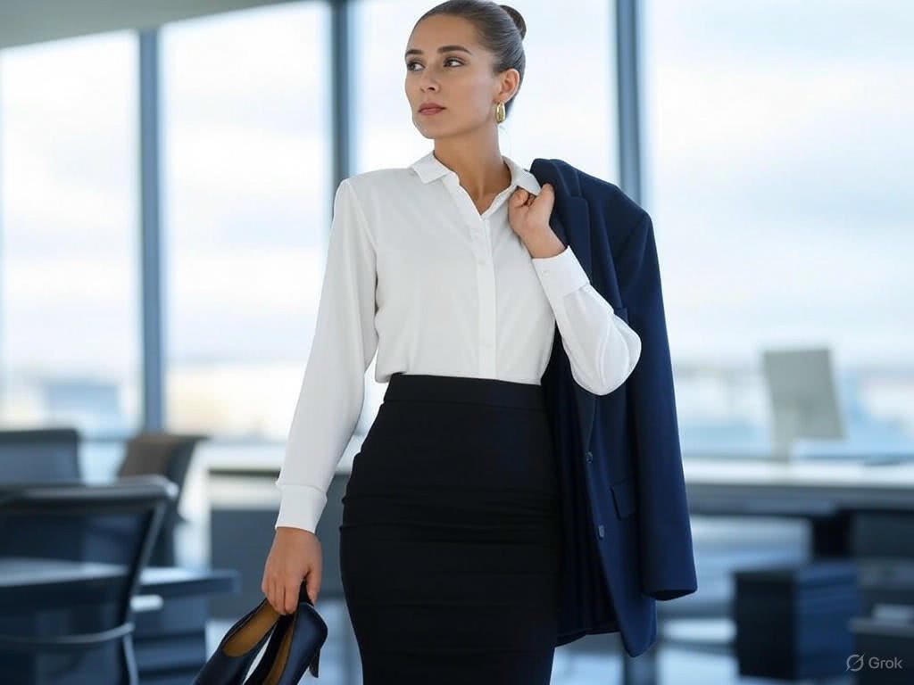 Ołówkowa spódnica: Klasyczna i elegancka, czyli jak nosić ją do biura i na randkę