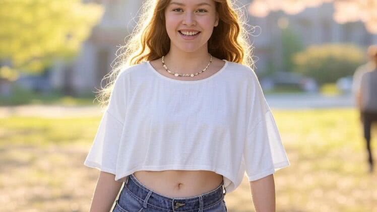 Lekka i Dziewczęca Stylizacja na Spacer po Mieście