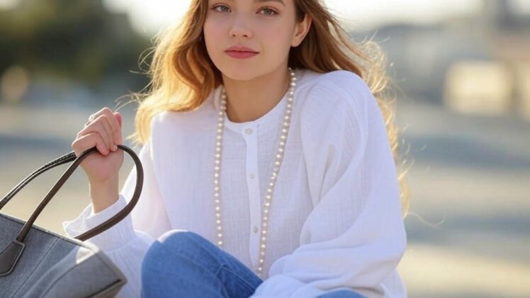 Perły w nowoczesnym wydaniu – Klasyka glamour 2.0 – Jak nosić perłowe naszyjniki, kolczyki czy spinki, by dodać stylizacji elegancji w świeżym, współczesnym stylu