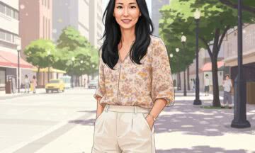 Wakacyjne stylizacje: Krótki luźne bawełniane szorty pełne seksapilu i kobiecości