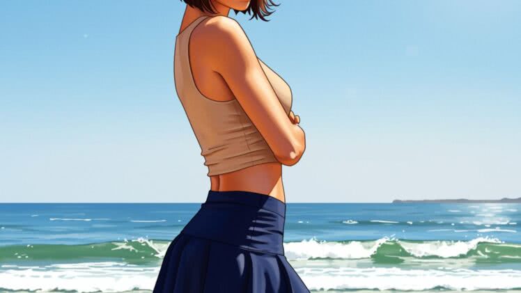 Wakacyjne Stylizacje: Jak Krótka Spódniczka Tenisowa i Obcisły Top Dodają Seksapilu w Leniwych Dniach Lata