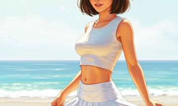 Biała Spódniczka Tenisowa i Obcisły Top-Crop: Jak Stworzyć Wakacyjny Outfit Pełen Seksapilu i Pewności Siebie