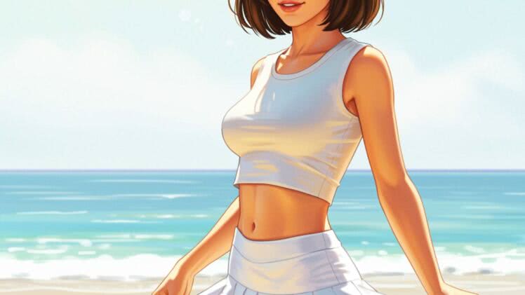 Biała Spódniczka Tenisowa i Obcisły Top-Crop: Jak Stworzyć Wakacyjny Outfit Pełen Seksapilu i Pewności Siebie