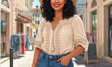 Krótkie szorty z haftami: Sekret seksownego i boho lata w mieście