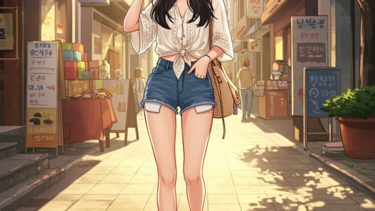 Wakacyjne Stylizacje: Jak Krótkie, Postrzępione Shorty z Spranego Denimu Podkreślą Twoją Kobiecość w Upalnym Lecie