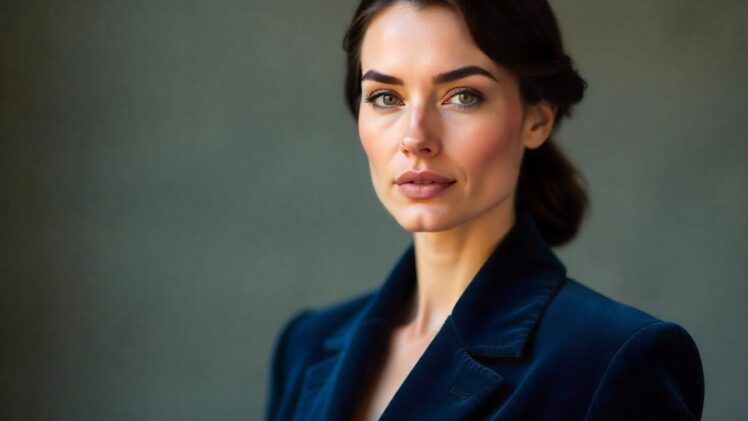 Żakiet aksamitny – elegancki dodatek na specjalne okazje w granacie lub czerni