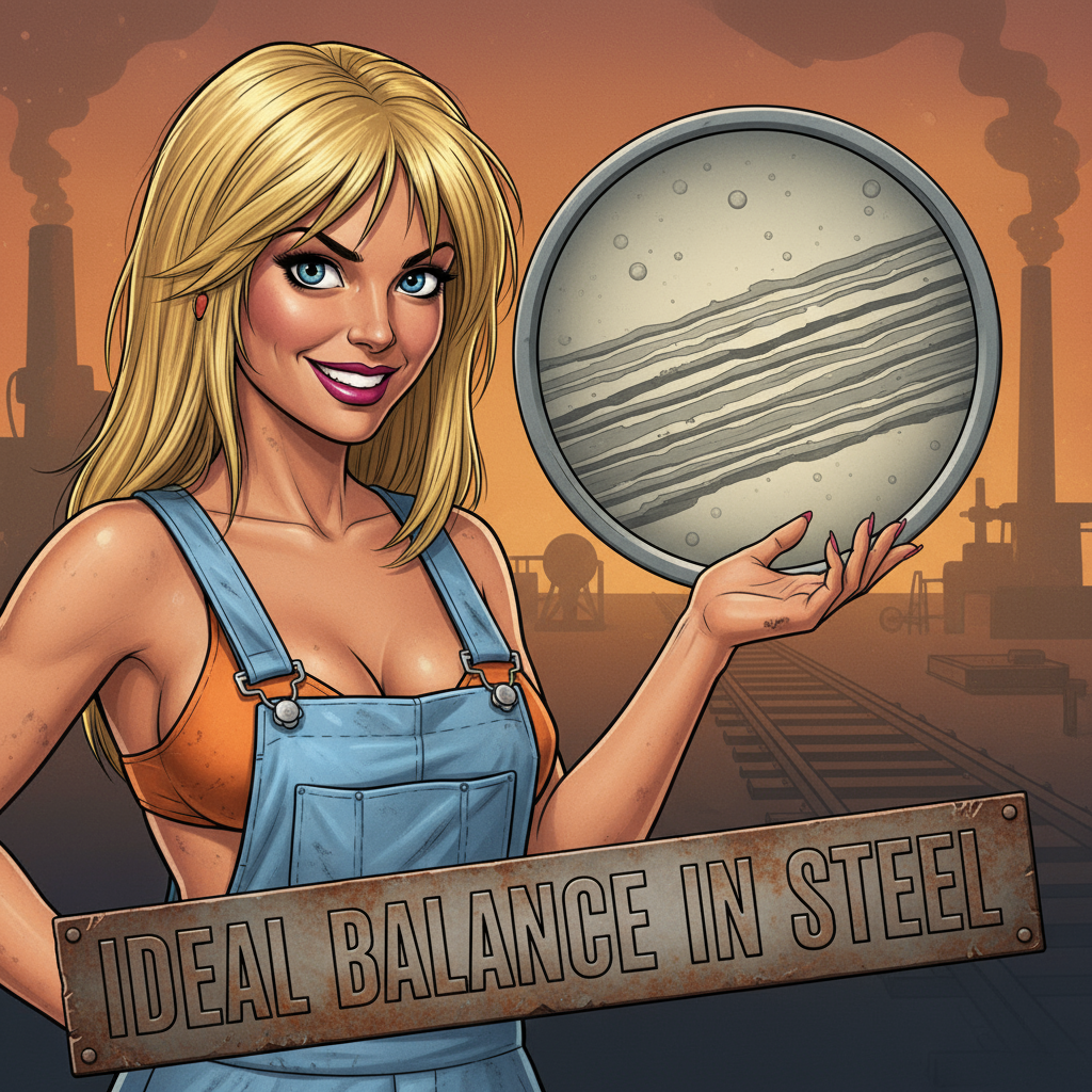 Własności mikrostruktury ferrytyczno-perlitycznej – idealna równowaga w stali