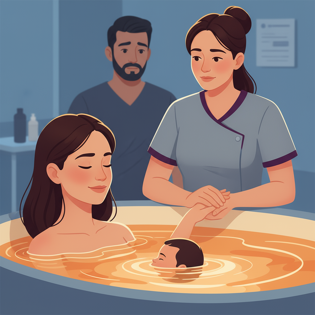 Poród w wodzie – czy to rozwiązanie dla Ciebie? Fakty i mity, które warto znać