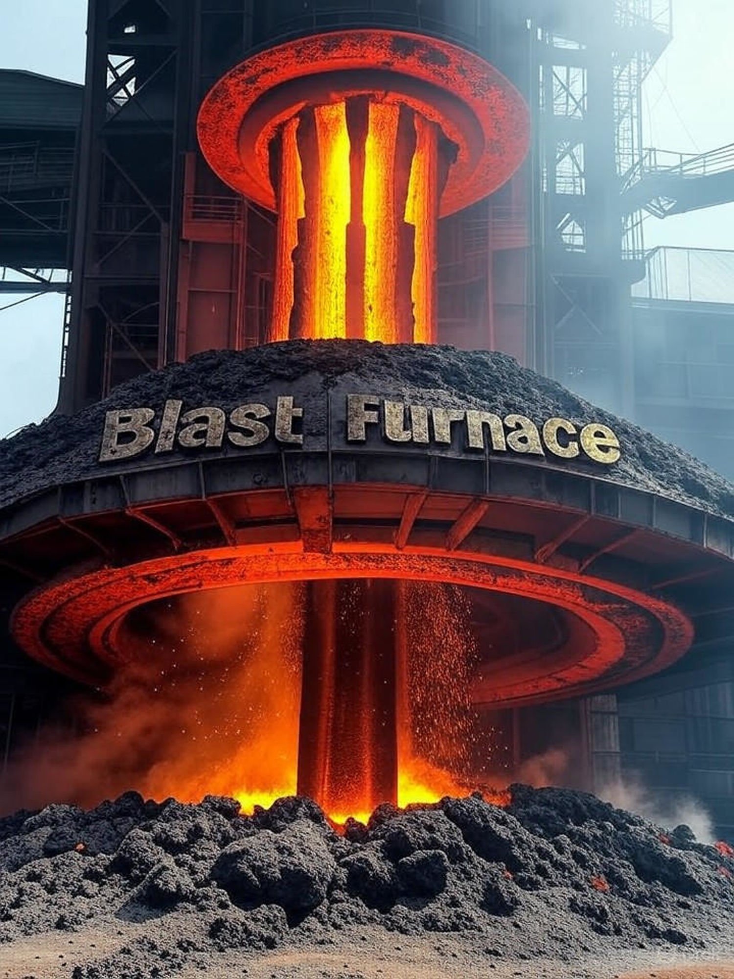 AI Generated Image - Przemysł Stalowy i Metalurgia