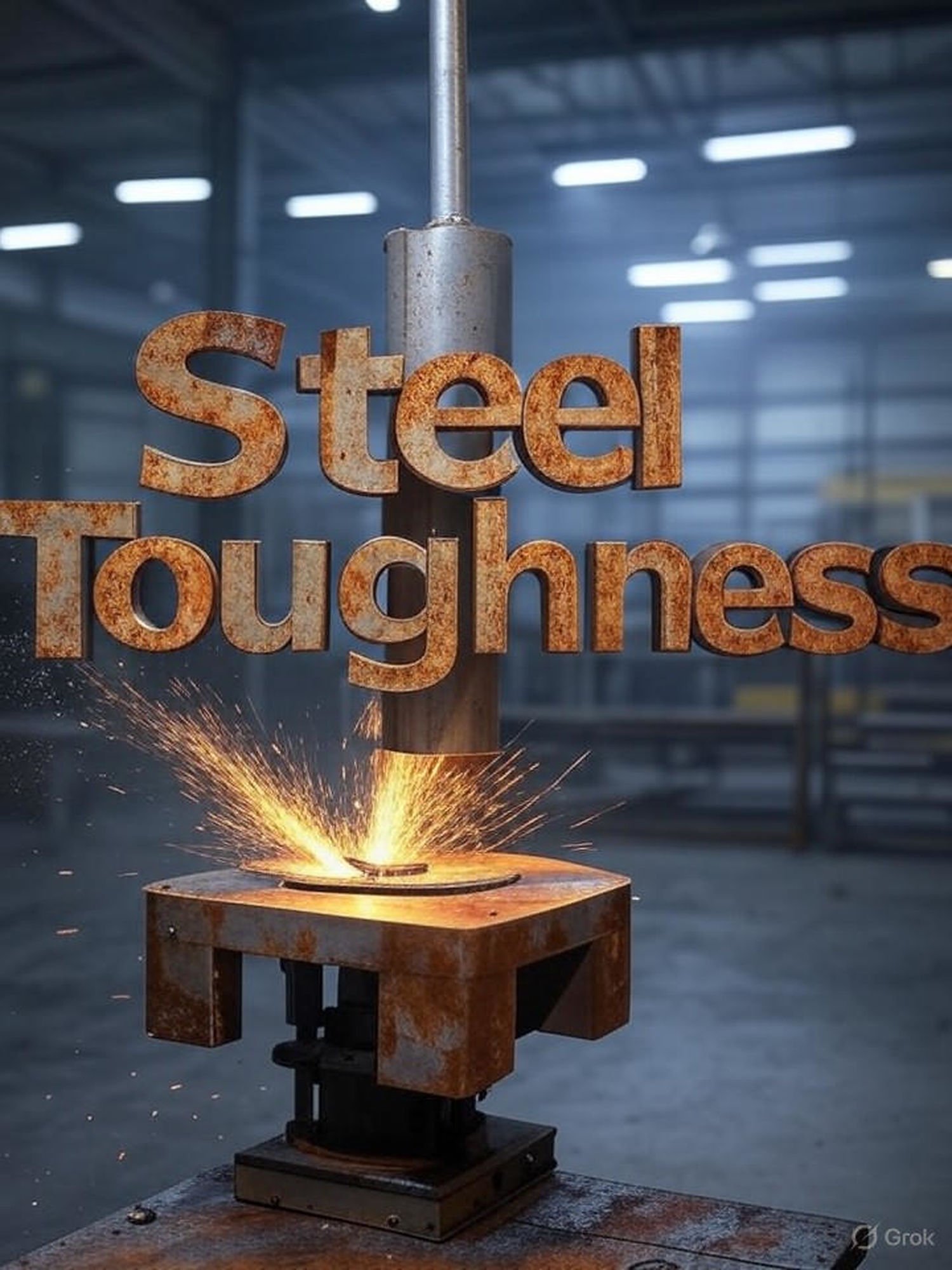 AI Generated Image - Przemysł Stalowy i Metalurgia