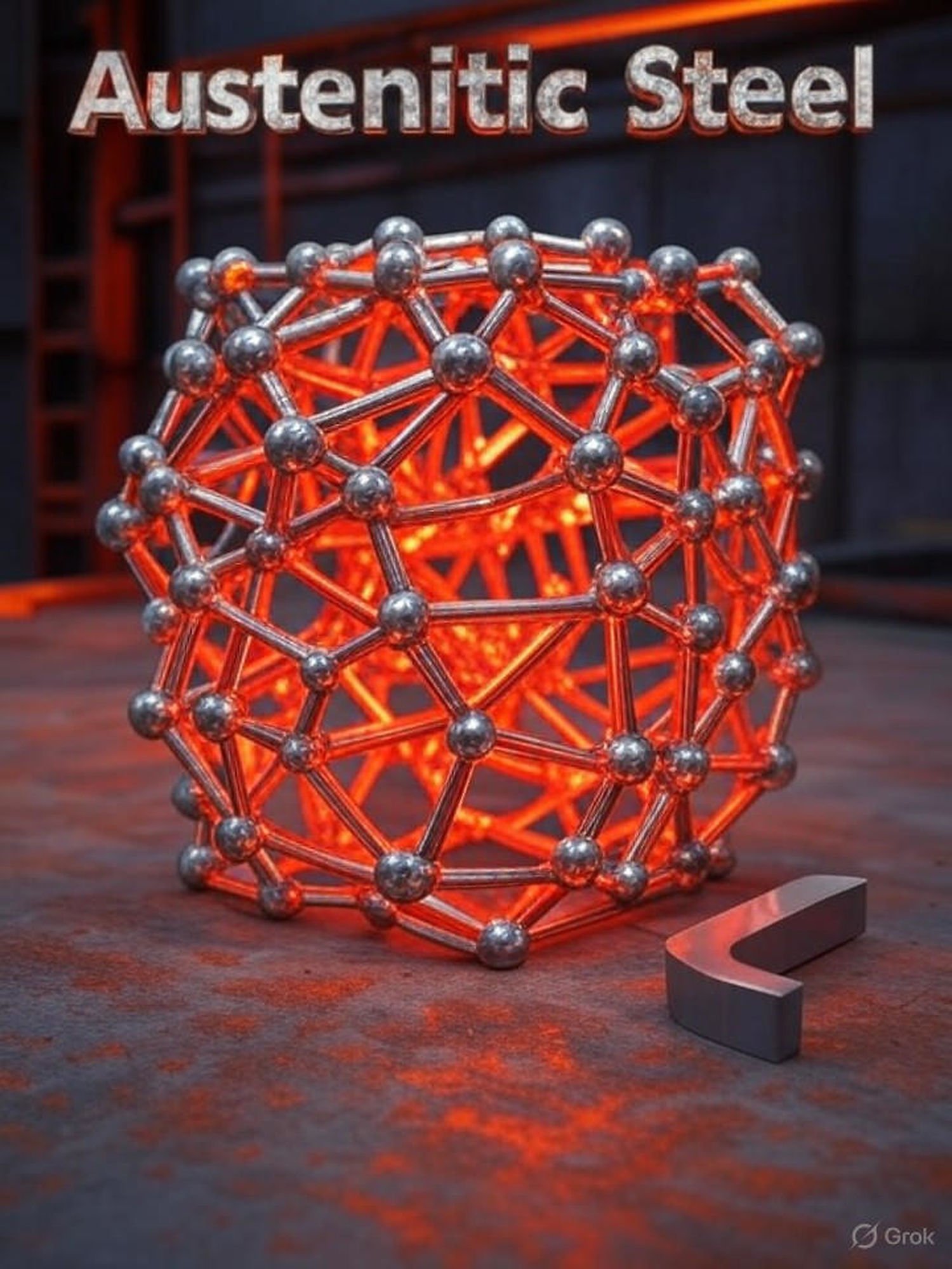 AI Generated Image - Przemysł Stalowy i Metalurgia