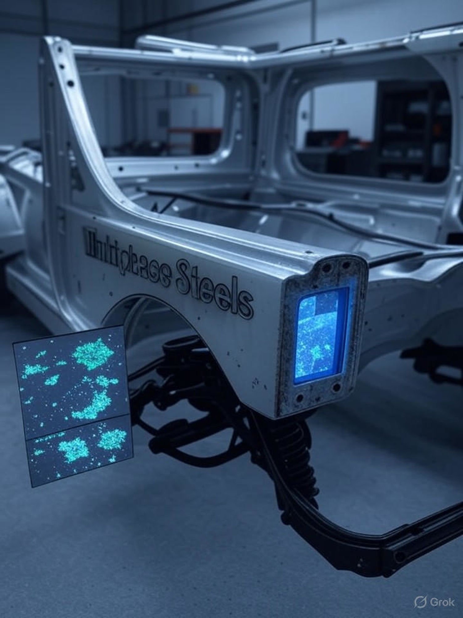 AI Generated Image - Przemysł Stalowy i Metalurgia