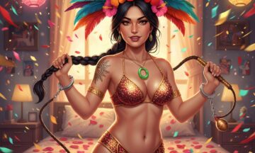 Sambowa Pasja w Sypialni: Erotyczne Przebranie Latynoskiej Bogini