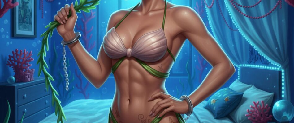 Plażowa Nimfa w Sypialni: Erotyczna Magia Morskich Fantazji