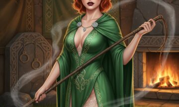 Mistyczna Druidka: Erotyczny Kostium, Który Budzi Namiętność w Sypialni