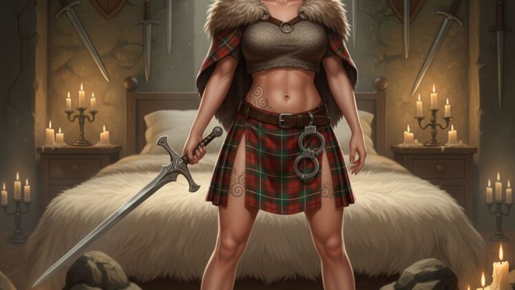 Stań Się Dziko Kusząca Szkocką Wojowniczką w Swojej Sypialni