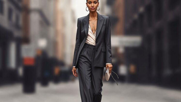 Garnitur wide-leg – triki stylizacyjne dla efektu modelki na wybiegu