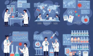 Szczepionki przeciw grypie – od monitoringu wirusów do gotowego preparatu