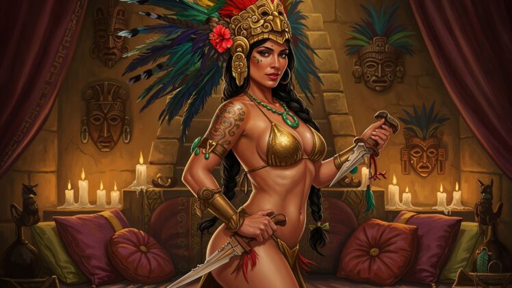 Aztecka Pokusa w Sypialni: Jak Przebrać Się w Fantazyjną Kapłankę i Rozpalić Namiętność