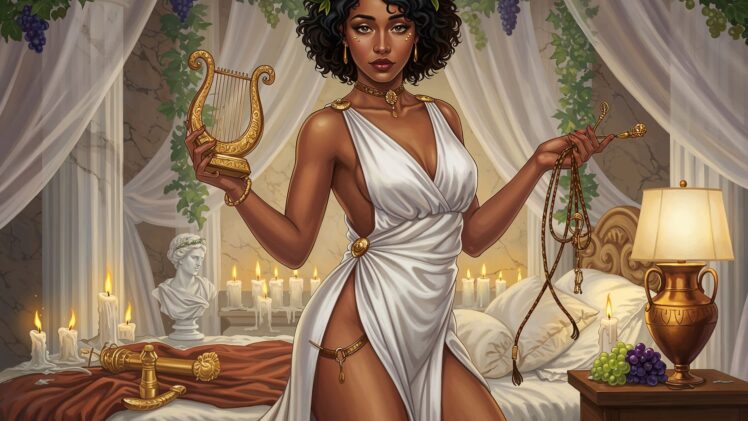 Grecka Bogini w Sypialni: Fantazyjny Kostium na Namiętne Wieczory