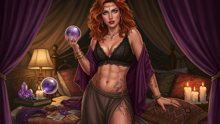Magia Wróżbitki w Sypialni: Erotyczne Przebranie, Które Oczaruje Partnera
