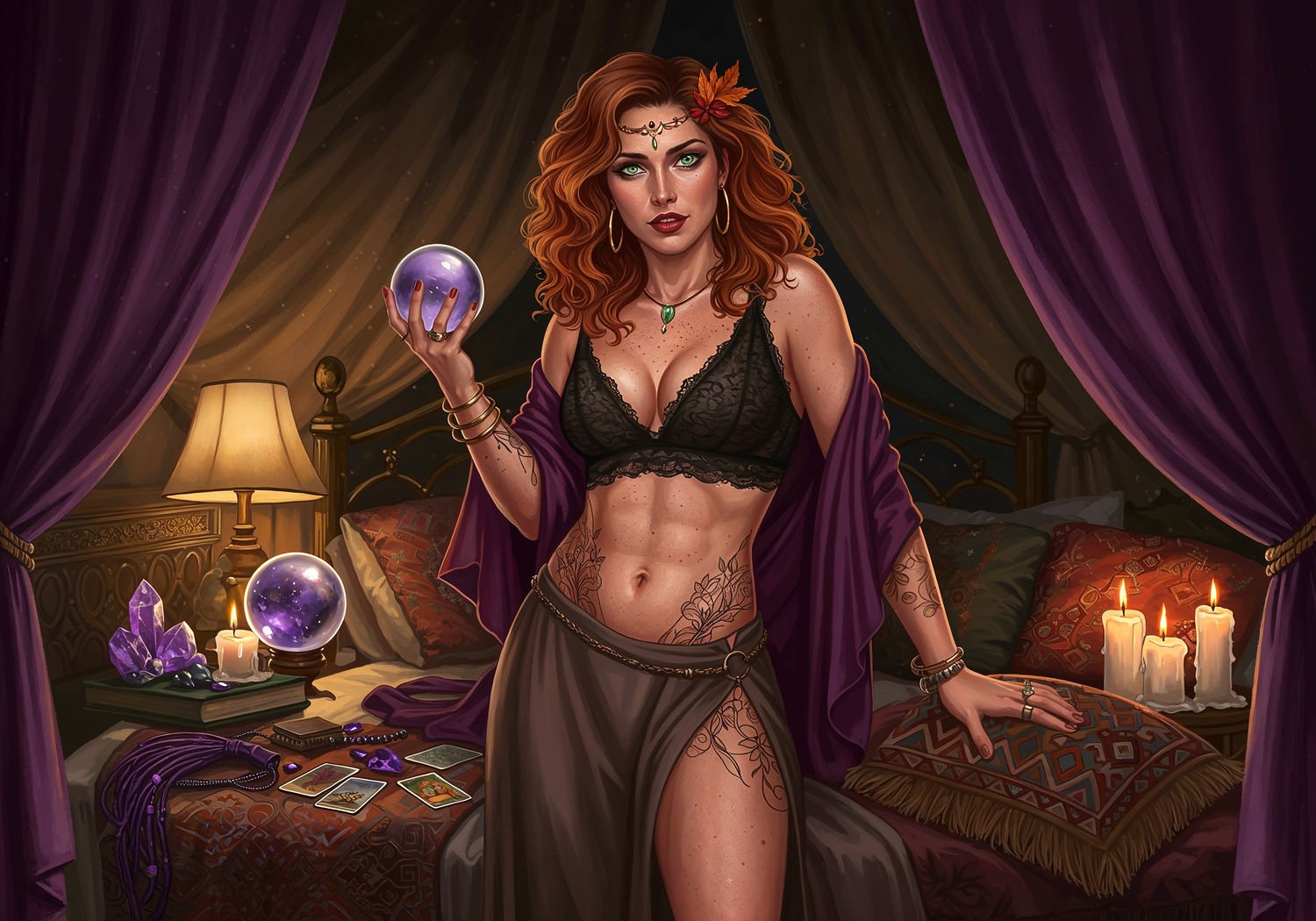 Magia Wróżbitki w Sypialni: Erotyczne Przebranie, Które Oczaruje Partnera