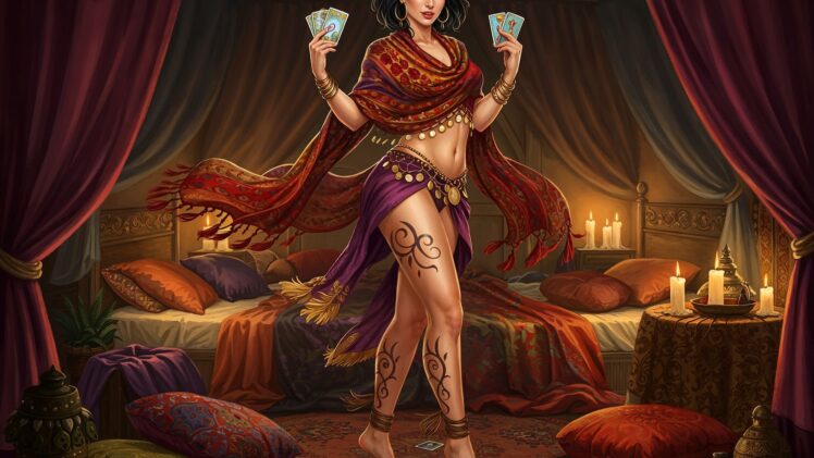 Cygańska Wróżka w Sypialni: Erotyczne Przebranie, Które Rozpali Nomadzką Pasję
