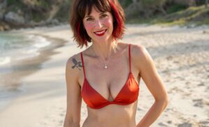 Ognista Czerwień Bikini jako Manifest Francuskiego Szyku na Plaży