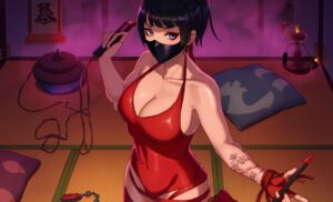 Stań Się Kunoichi: Fantazyjne Erotczne Przebranie Ninja w Sypialni Pełnej Tajemnic