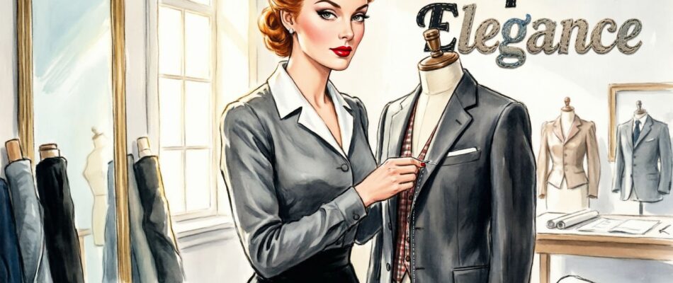 Trzyczęściowy garnitur wizytowy na trzy guziki – szycie na miarę jako fundament męskiej elegancji
